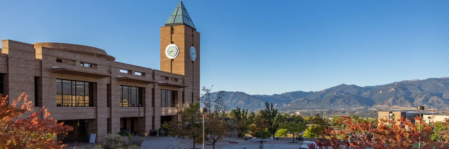 Picture of UCCS clock tower